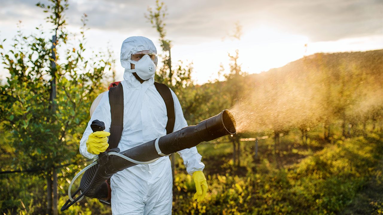 Pestizide werden versprüht: Gibt es Pestizide in der Luft?